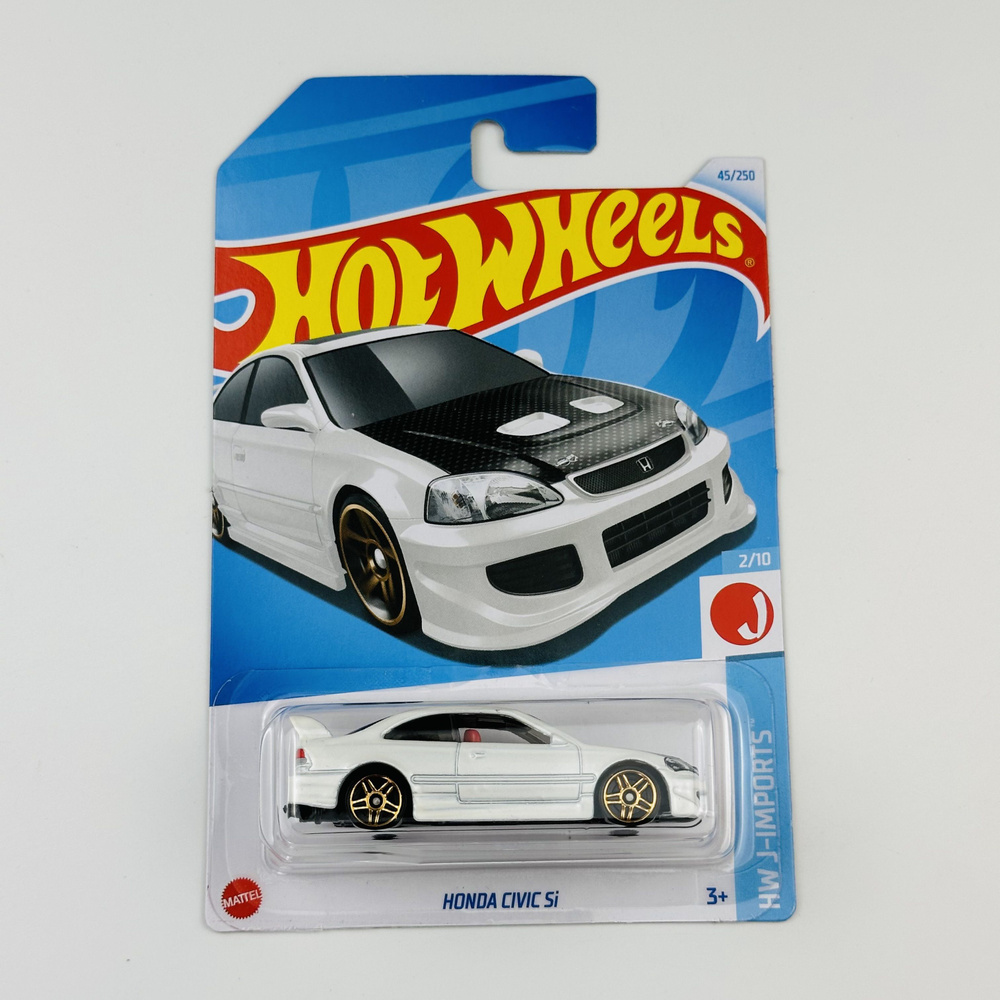 Машинка коллекционная Mattel Hot Wheels 2024 C4982 HONDA CIVIC Si #1