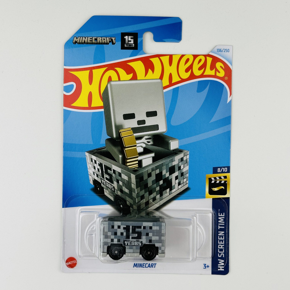 Машинка коллекционная Mattel Hot Wheels 2024 C4982 MINECART #1