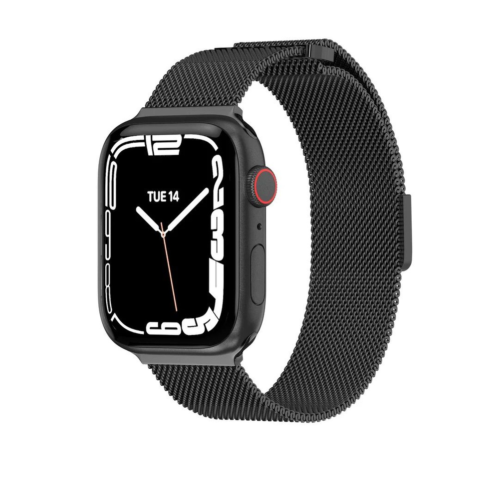 Switcheasy Mesh Stainless Steel Apple Watch Loop Apple Watch 38 40 41mm Black OZON 1600257415