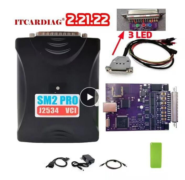 SM2 PRO J2534 новая VCI программа ECU ключ 67 в 1 ECU чтение и запись V1.20 EEPROM FLASH OBD SM2 12 В/24 #1