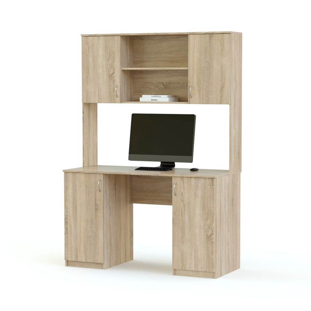 Письменный стол BestMebel Уголок школьника-3, 130х60х160 см - купить по ...