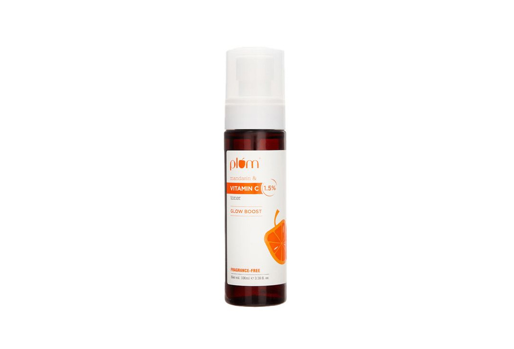 Тоник для выравнивания тона лица PLUM Mandarin & Vitamin C 1.5% ...