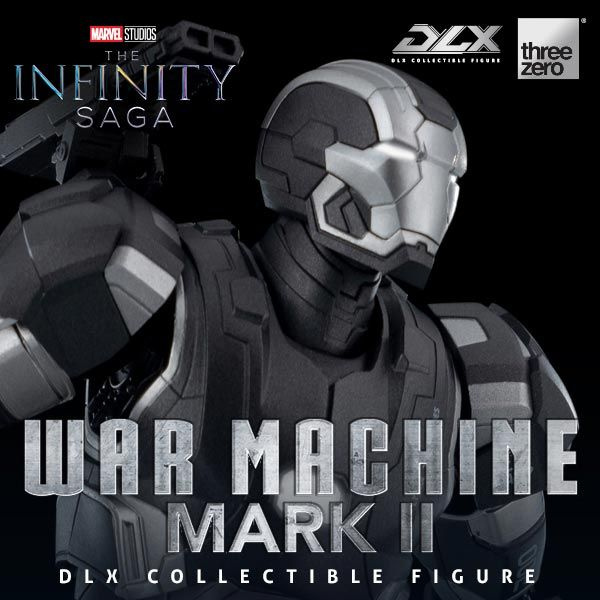 фигурки Threezero Marvel Studios: The Infinity Saga DLX War Machine Mark 2 6,9 дюйма (17,5 см)  #1