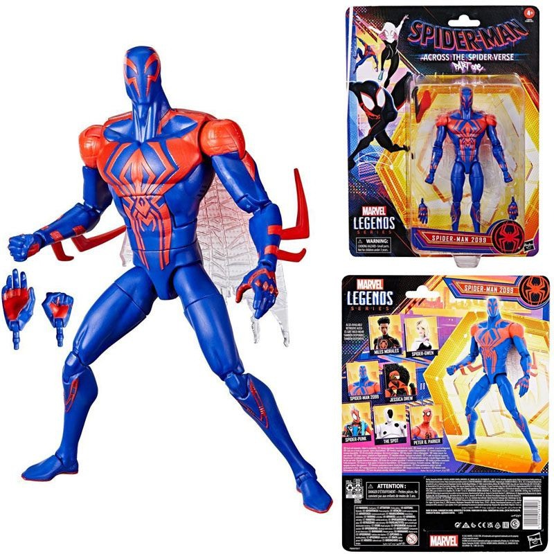 Hasbro Marvel Legends: Переходная серия (часть 1) Человек-паук 2099, 6-дюймовая подвижная кукла  #1