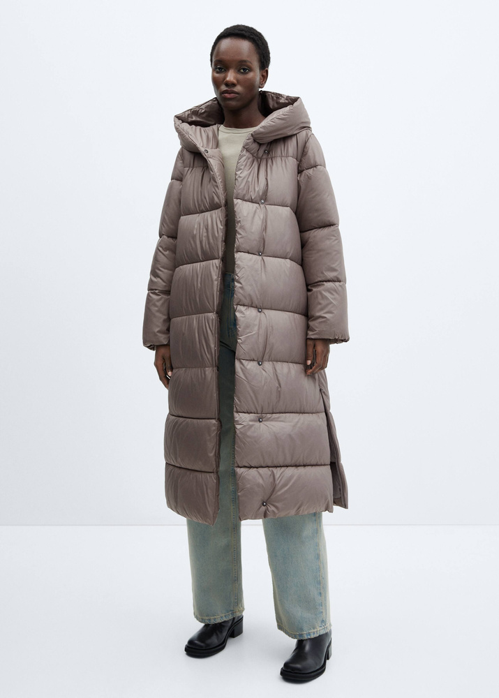 Puffer coat mango online