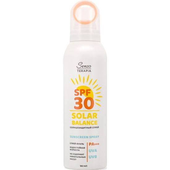 Senso Terapia Спрей Солнцезащитный solar balance spf30 ра+, 180мл #1