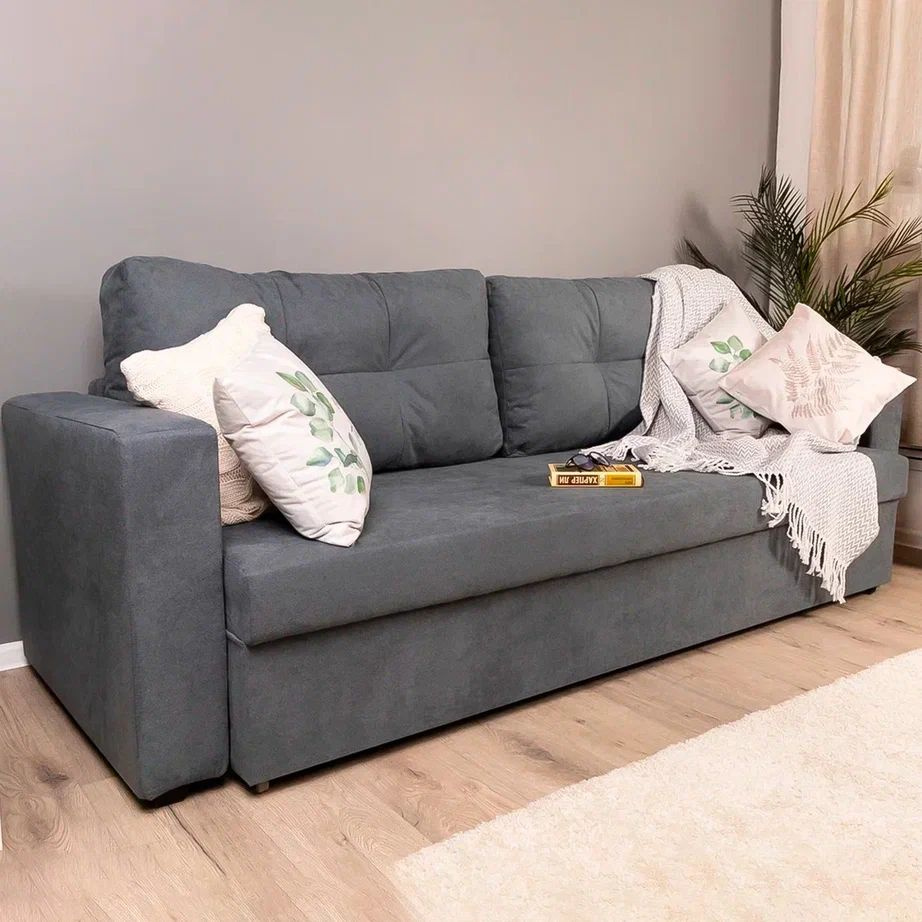 Диван-кровать диван Аракуль, механизм Еврокнижка, 222х82х81 см - купить ...