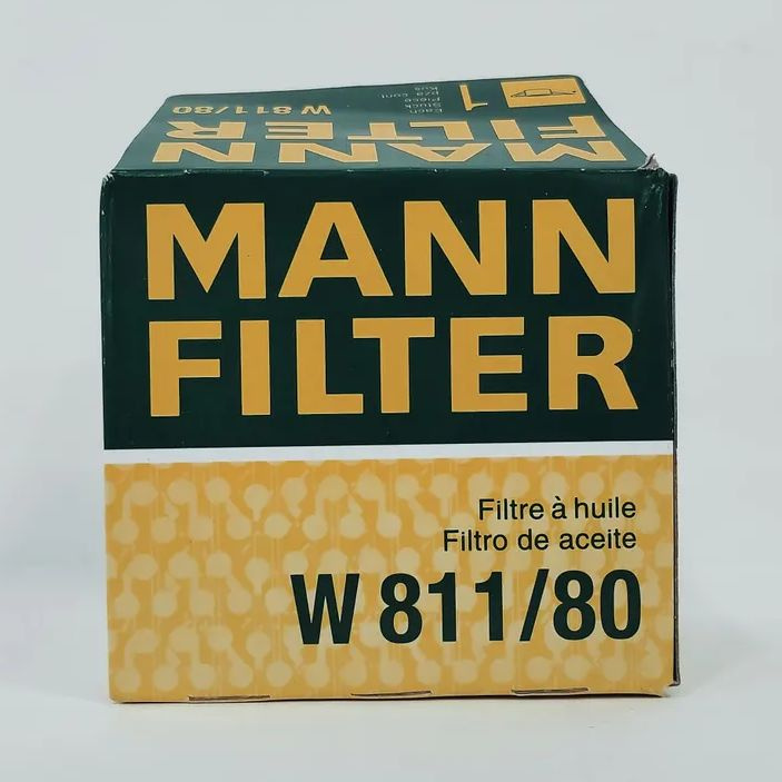 Масляный фильтр W 811/80 MANN FILTER (КОД: 7191.-01) #1