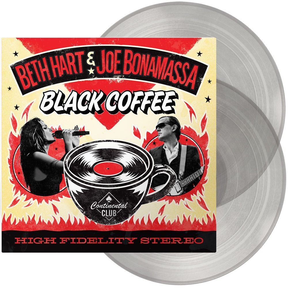 Виниловая пластинка Beth Hart & Joe Bonamassa. Black Coffee (Limited Clear Vinyl) (2 LP)  #1