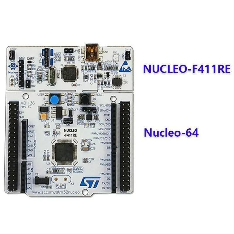 Модуль разработки NUCLEO-F411RE Nucleo-64 STM32F411RET6 ARM Cortex M4 #1