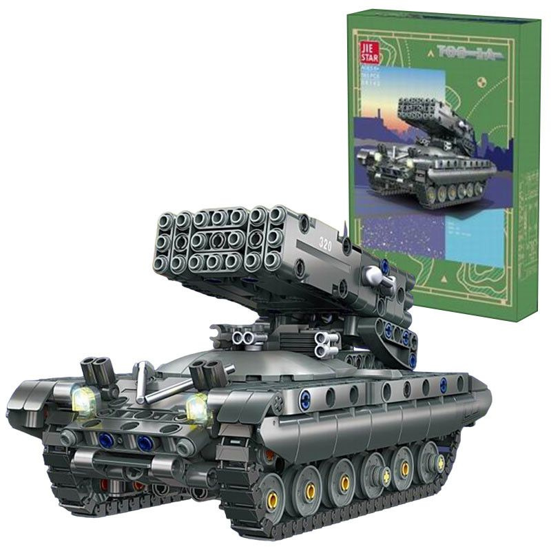 Конструктор Реактивная система залпового огня TOS-1A, Военные