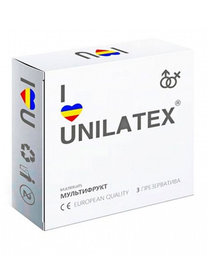 Презервативы со вкусом Unilatex MULTIFRUITS - купить с доставкой по ...