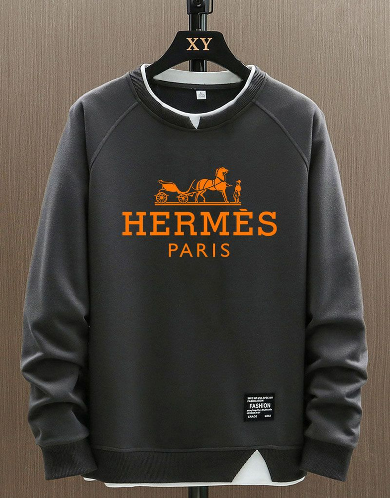 Лонгслив Hermes Мода и спорт #1