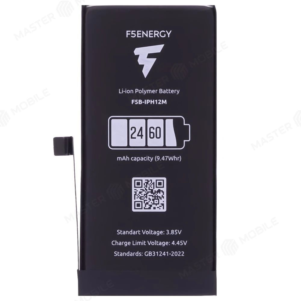 Аккумулятор для Apple iPhone 12 mini (F5ENERGY) (усиленный) (2460 мАч ...