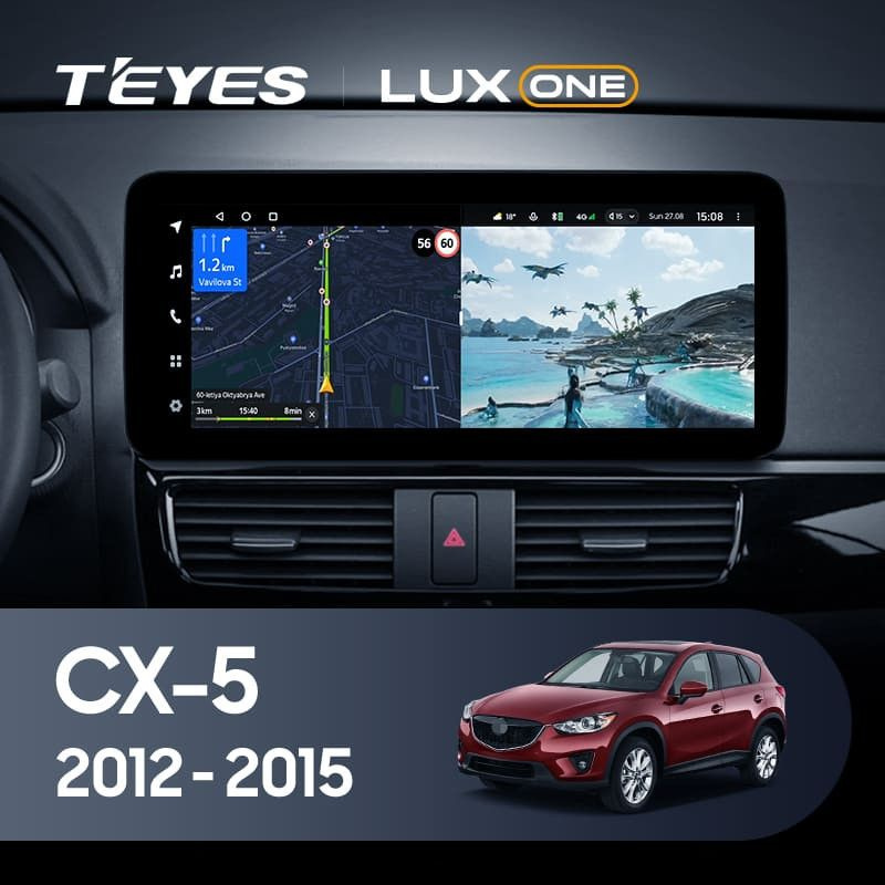 Штатная магнитола Teyes LUX ONE 360 6/128 Mazda CX-5 (2012-2015) Тип-С #1