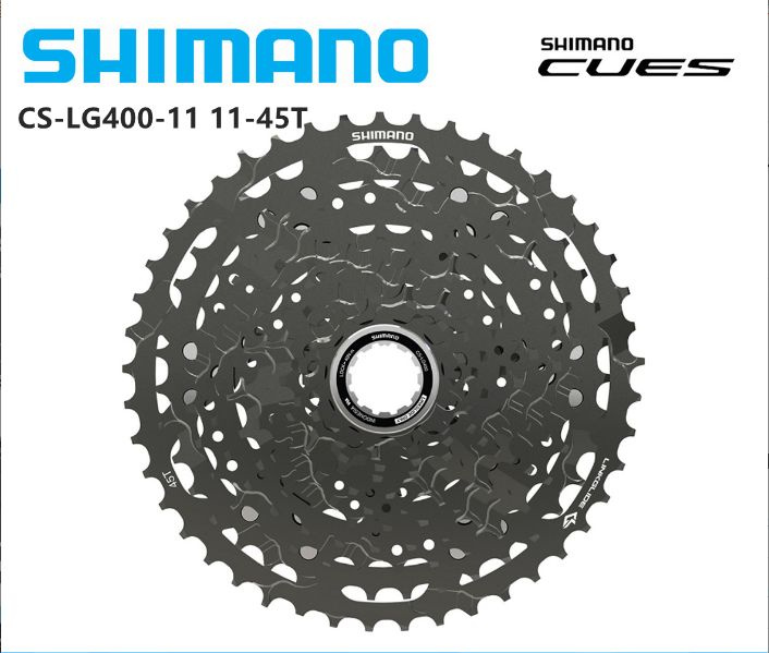 Кассета Shimano Cues CS-LG400,11-45T,11 скоростей,Велосипед Маховик ...