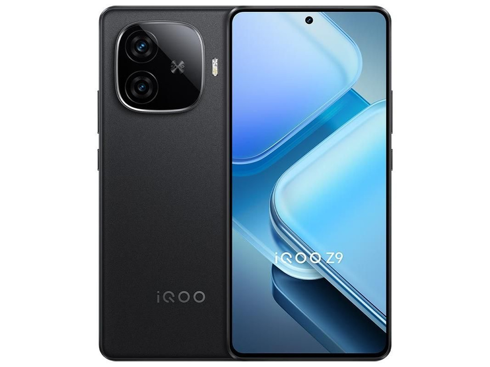 Vivo Смартфон vivo iqooz9 Поддержка NFC, Игры, Google 12/256 ГБ, черный #1