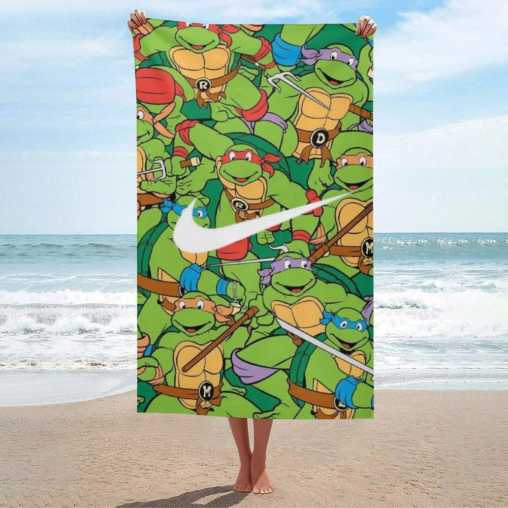 Nike Полотенце для ванной, Полиэфирный шелк, 80x130 см, разноцветный, 1 шт.  #1