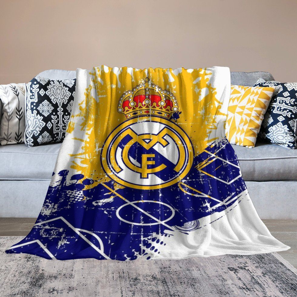 Real Madrid Плед , Велсофт, 200х150 см #1