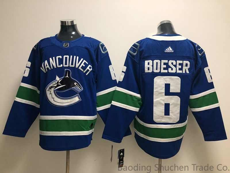 NHL Ванкувер Кэнакс Королевский синий Дом Праймгрин Аутентик Про Джерси Vancouver Canucks Jersey Pavel #1