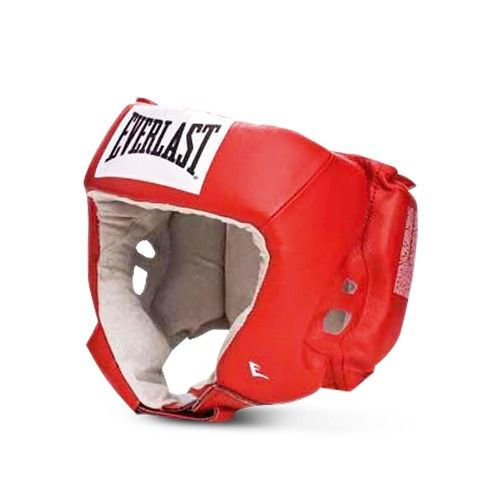 Шлем защитный Everlast USA Boxing _размер M _красный_натуральная кожа  #1