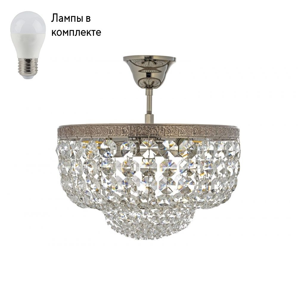 Люстра потолочная с Led лампочками в комплекте Arti Lampadari Favola E 1.3.30.501 N+Lamps  #1