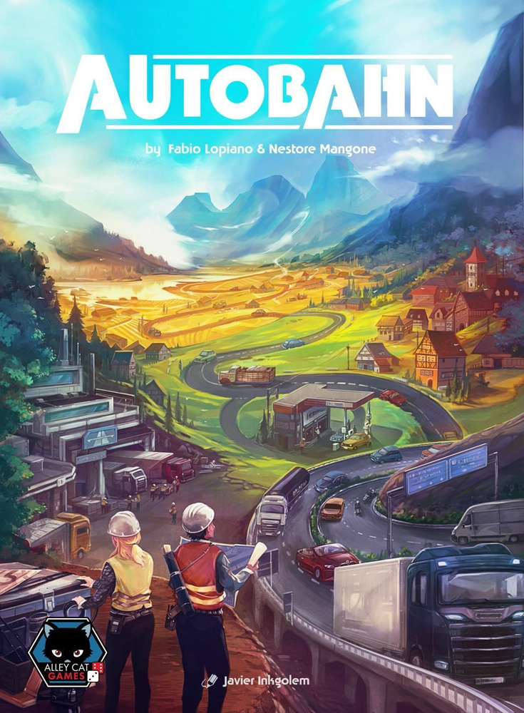 Настольная игра Autobahn на английском #1