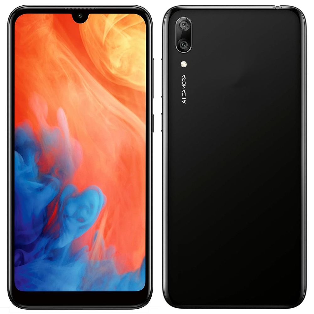 Honor Смартфон Y7 Pro (2019) Global 4/64 ГБ, черный матовый #1