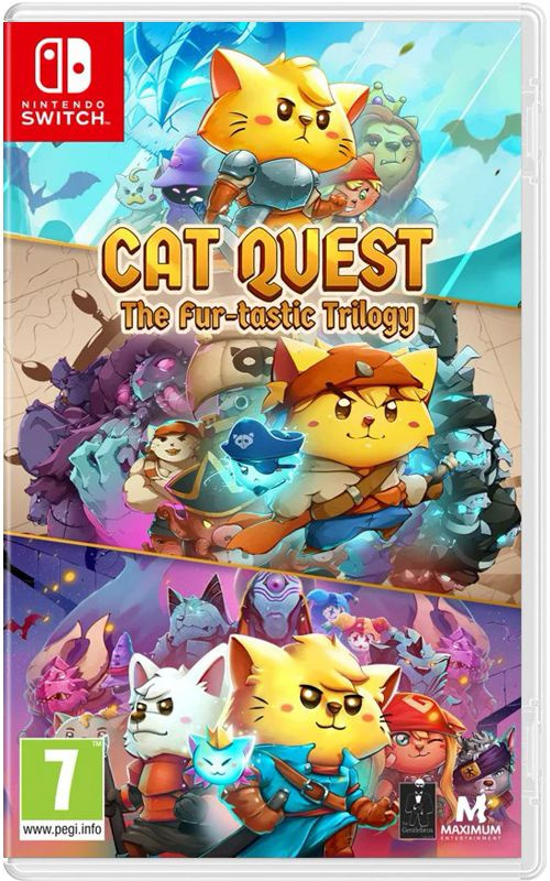 Игра Cat Quest: The Fur-tastic Trilogy (Nintendo Switch, Русские субтитры) #1