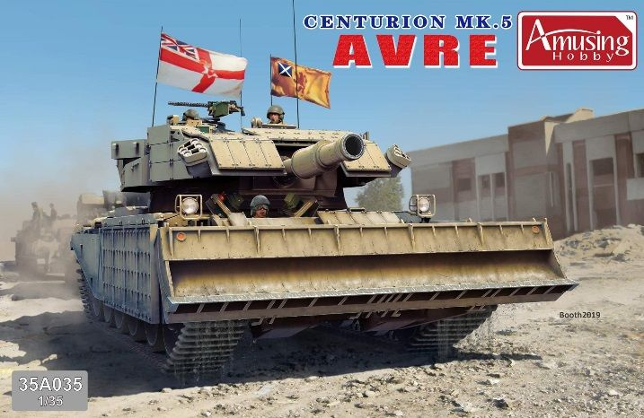 35A035 Amusing Hobby Танк Centurion MK.5 AVRE 1/35 #1