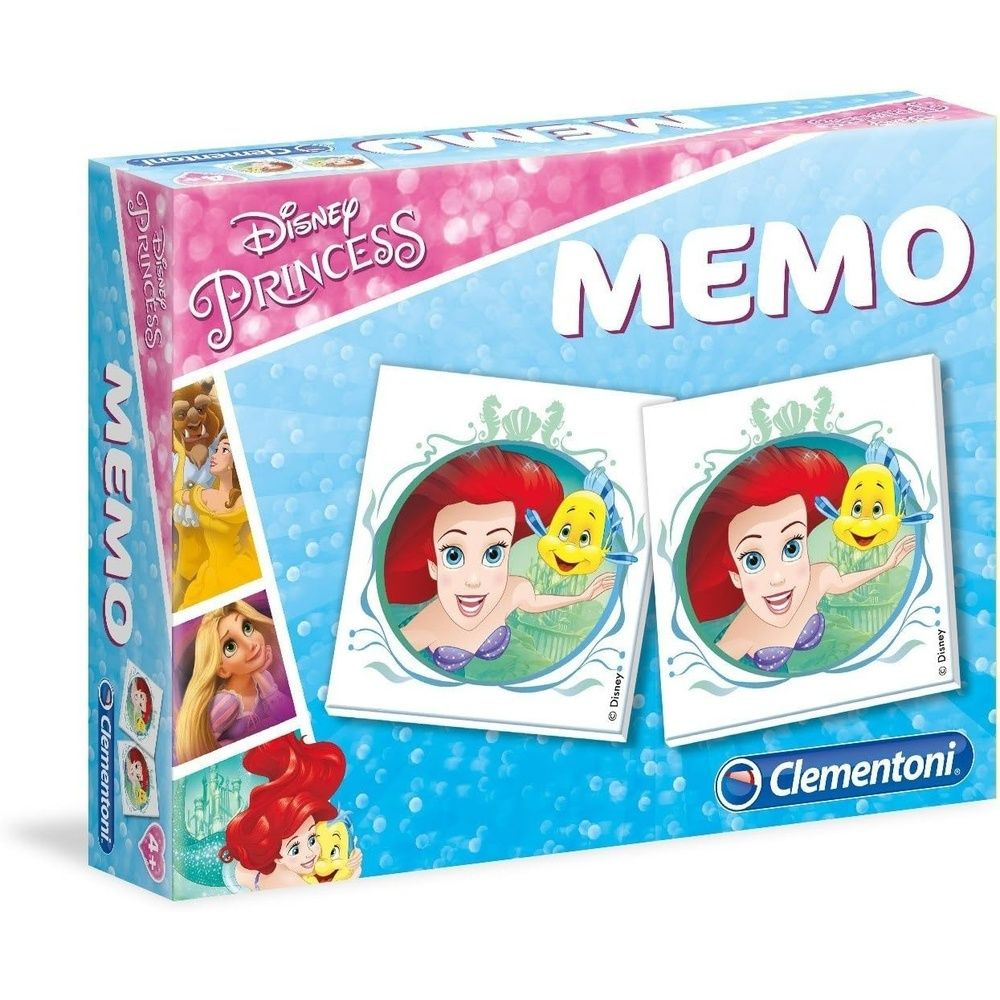 Настольная игра Clementoni "Мемо", Disney, Princess, в коробке #1