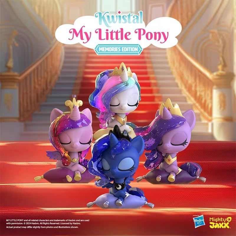 Mighty Jaxx & My Little Pony-Kwistal, Princess Recollections Edition, коллекционные маленькие скульптуры, #1