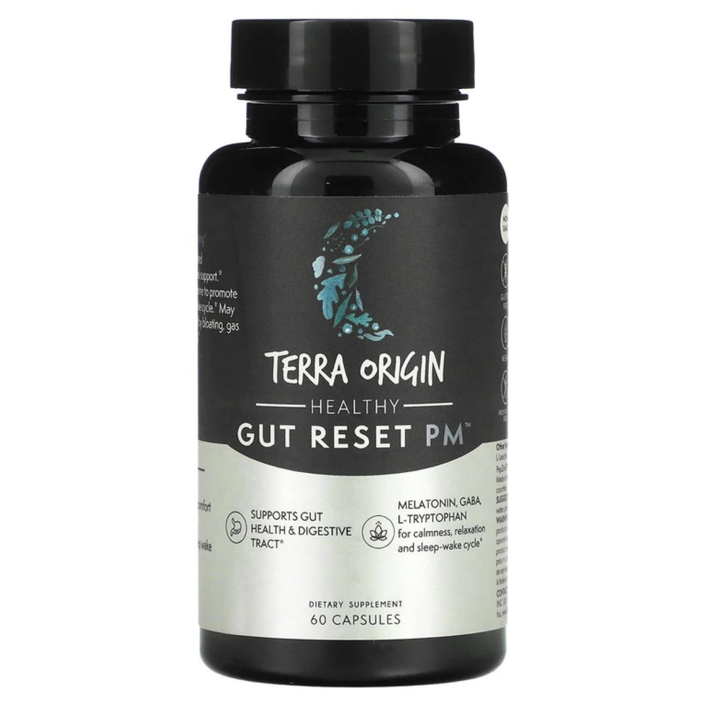 Поддержка пищеварительной системы во время сна Terra Origin Healthy Gut Resert PM 60 капсул  #1