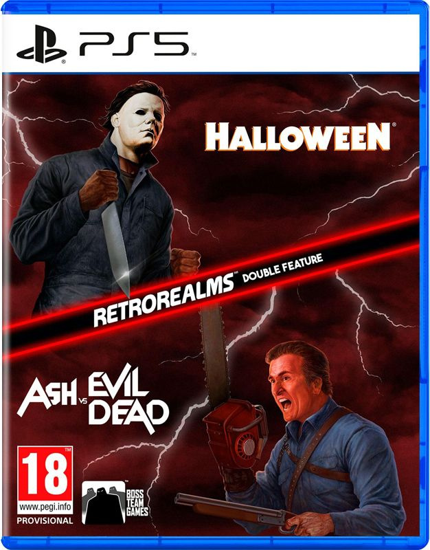 Игра Halloween & Ash vs Evil Dead: RetroRealms Double Feature (PlayStation 5, Английская версия)  #1