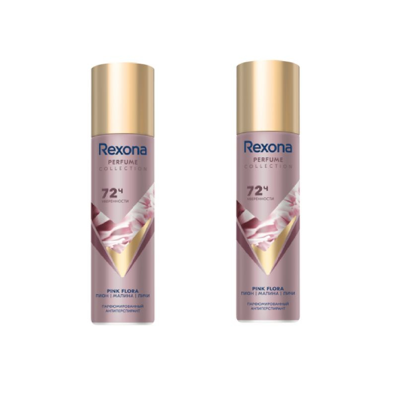 Rexona Део-спрей, Парфюмированный, PINK FLORA, 150мл, 2 уп #1