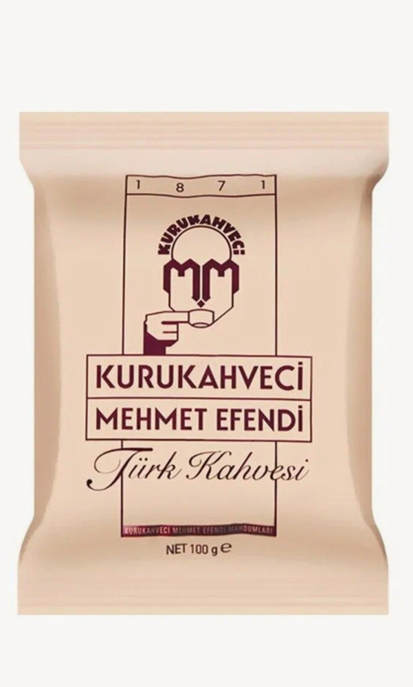 Кофе молотый Kurukahveci Mehmet Efendi, 100 г, мягкая упаковка #1