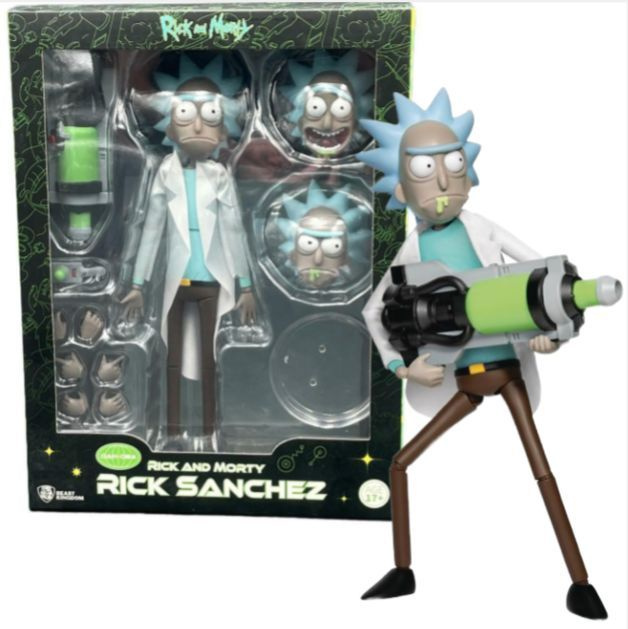 Фигурка 20 см Рик и Морти / Rick And Morty Rick Sanchez Beast Kingdom #1