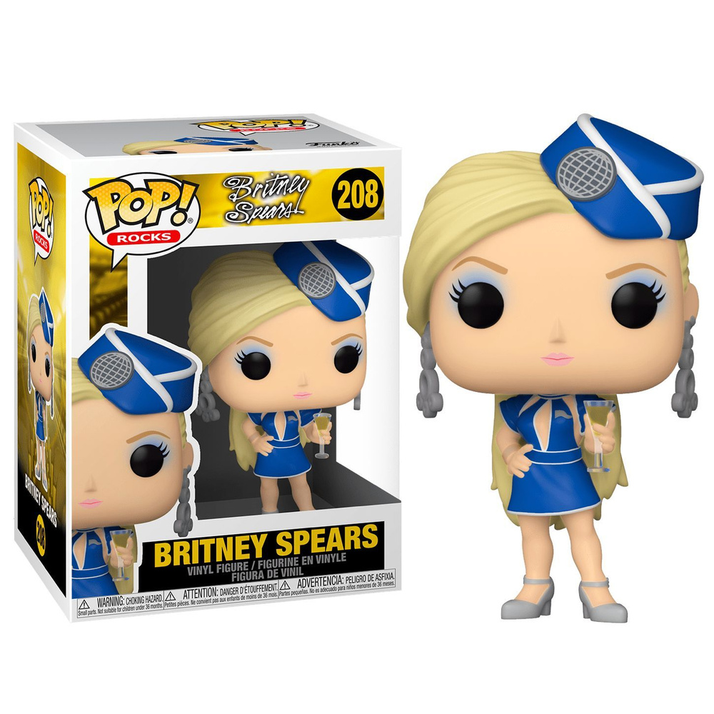 Фигурка Funko Pop! Britney Spears Toxic (Фанко Поп Бритни Спирс Токсик из серии Музыканты)  #1