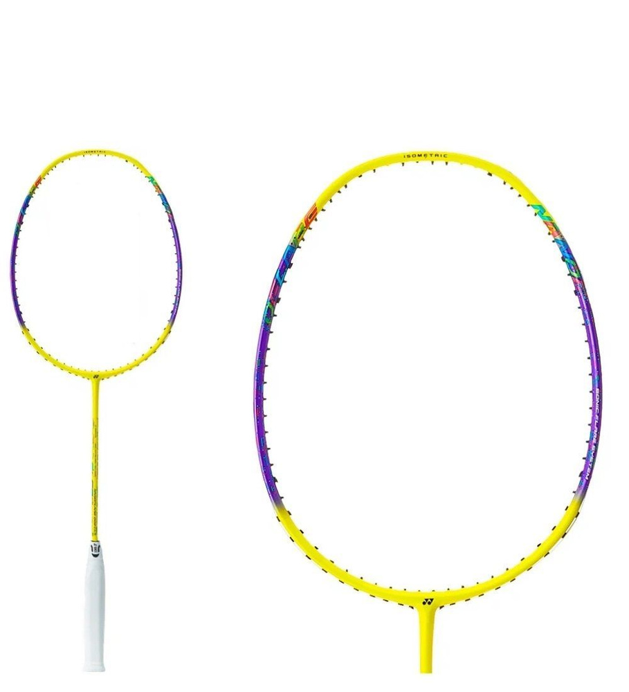 Ракетка для бадминтона Yonex Nanoflare 002 Clear (Yellow) (4UG5) без струны  #1