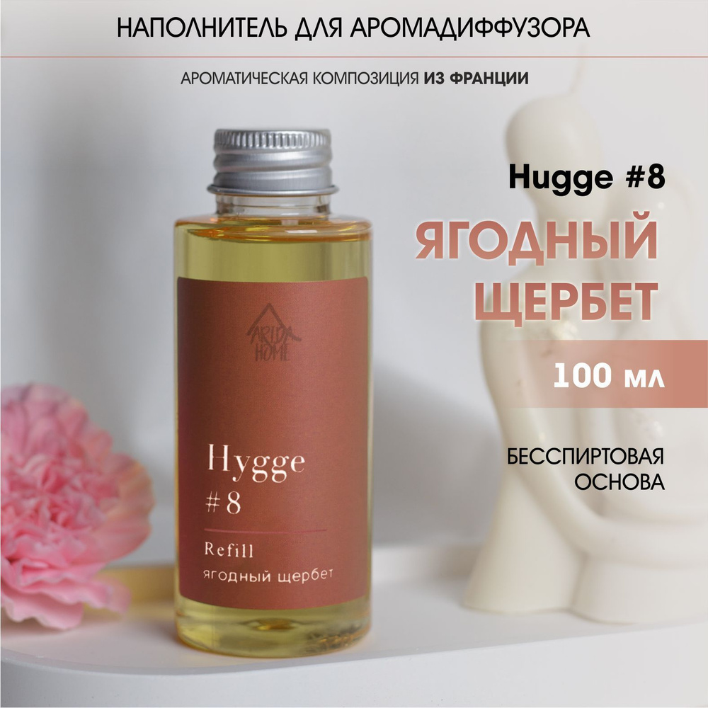 Диффузор для дома hygge 8 наполнитель рефилл Ягодный щербет  #1