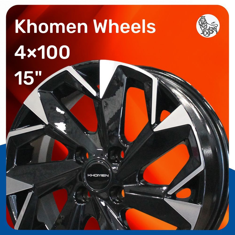 Khomen Wheels KHW-1508 Колесный диск Литой 15x6" PCD4х100 ET40 D60.1 #1