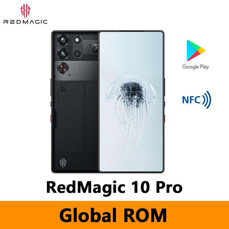 Смартфон Nubia RedMagic 10 Pro 256 ГБ 12 ГБ Серый 6.85 CN RedMagic
