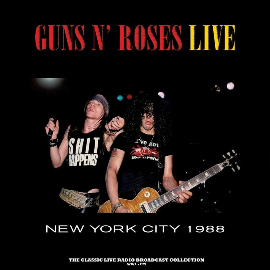 Виниловая пластинка GUNS N ROSES - LIVE IN NEW YORK CITY 1988 (YELLOW VINYL) (LP), 9003829977509  #1