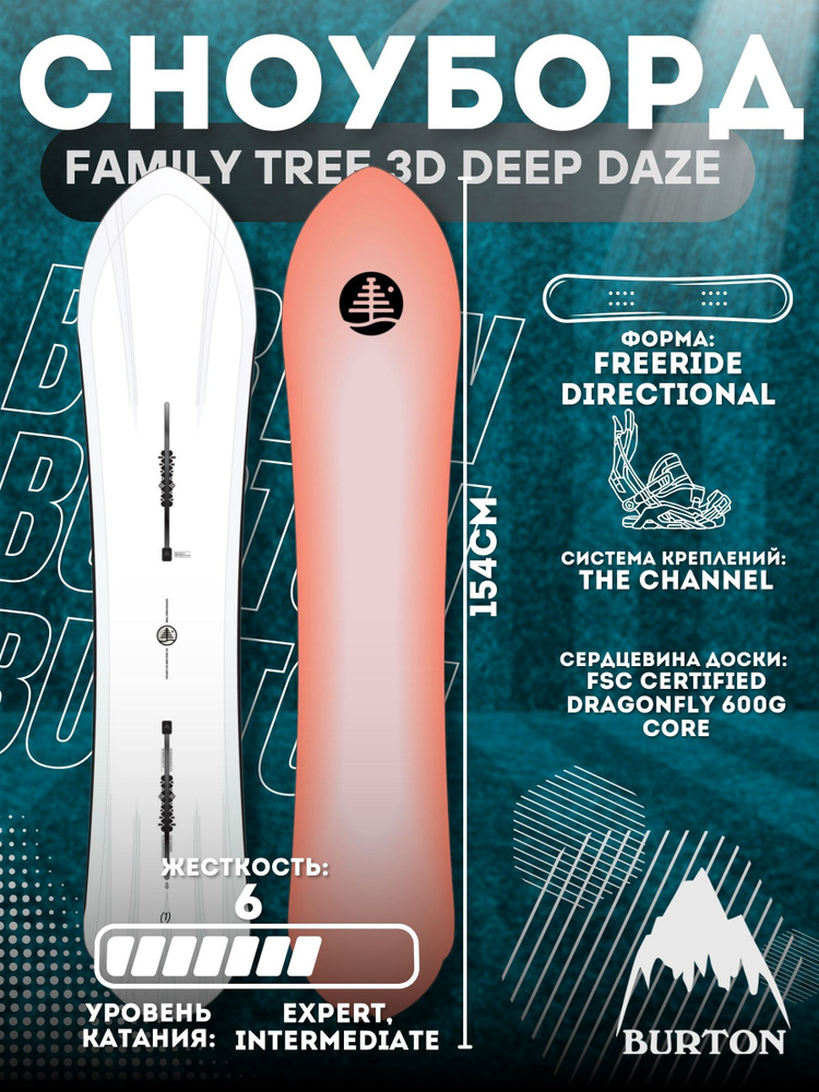 Burton Сноуборд, Family Tree 3D Deep Daze #1