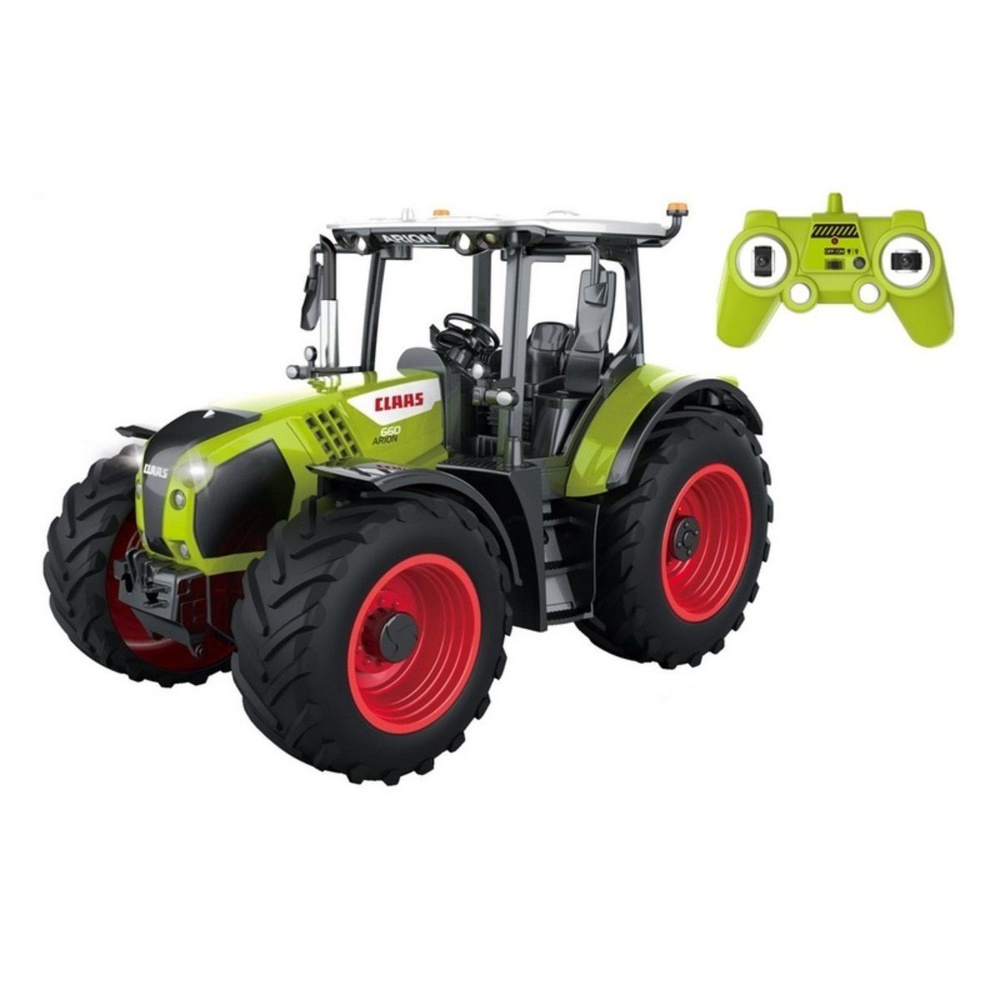 Радиоуправляемый трактор Double Eagle CLAAS ARION 660 1/24 2.4G RTR маленький  #1