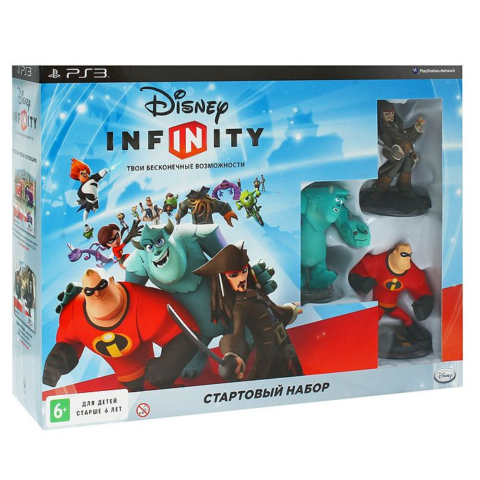 Игра Disney Infinity 1.0 (Стартовый набор) (PlayStation 3, Русская версия)  #1