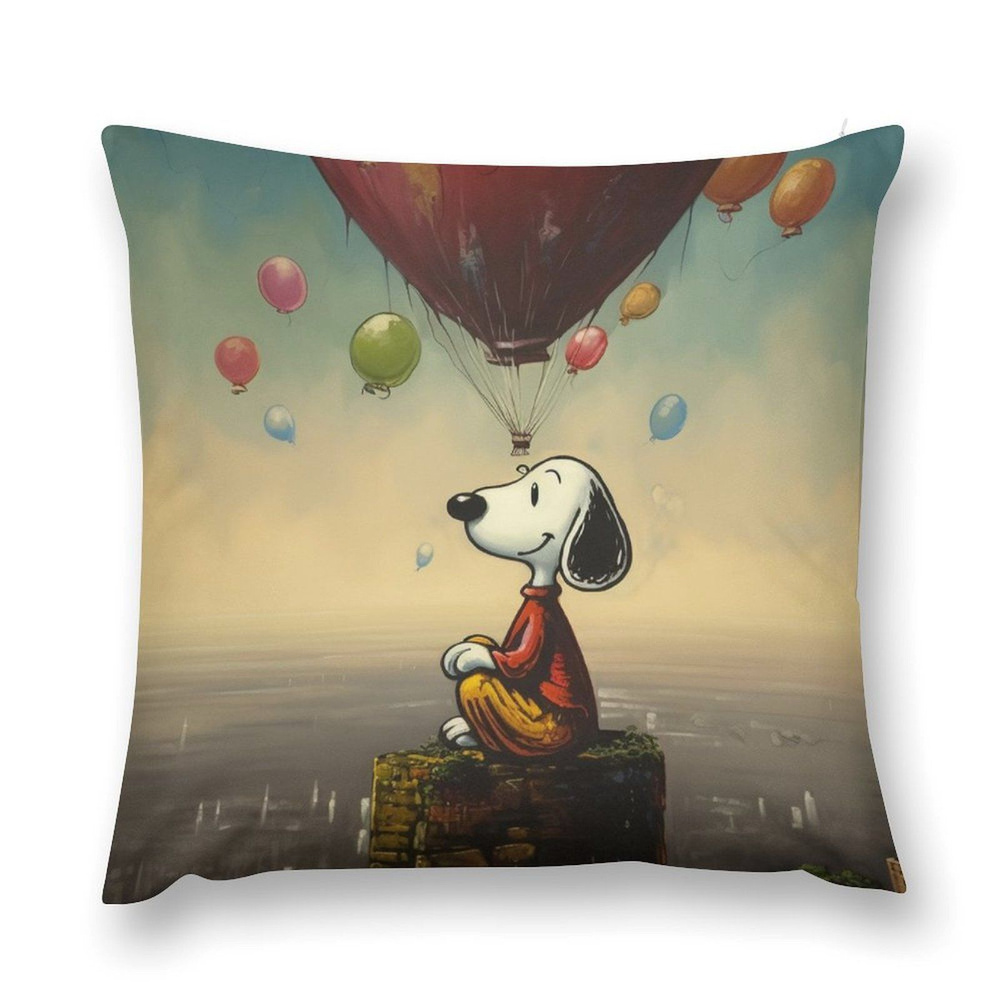 SNOOPY Наволочка, Поликоттон, 45x45 см  1шт #1