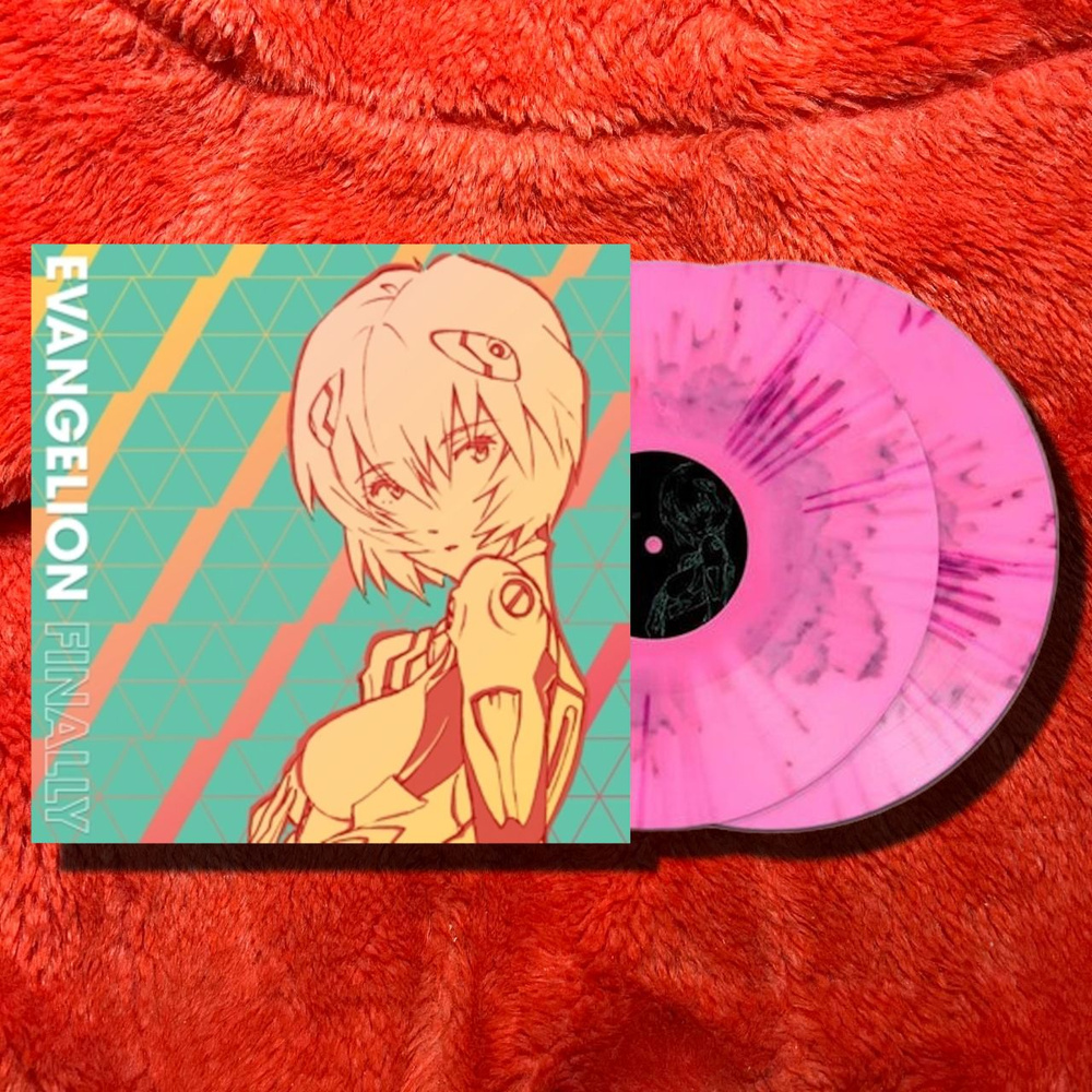 Цветной винил Evangelion Finally OST, 2 LP (США, Limited Edition