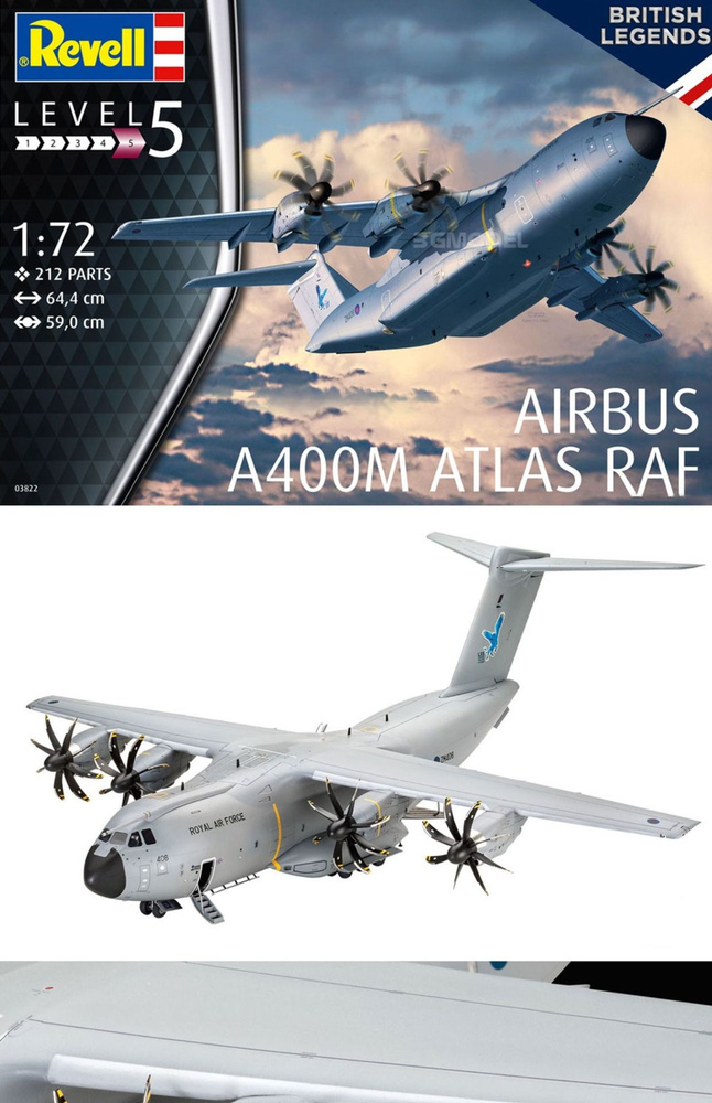 Revell 03822 - 1/72 Airbus A400M Atlas RAF - RC Motorsports