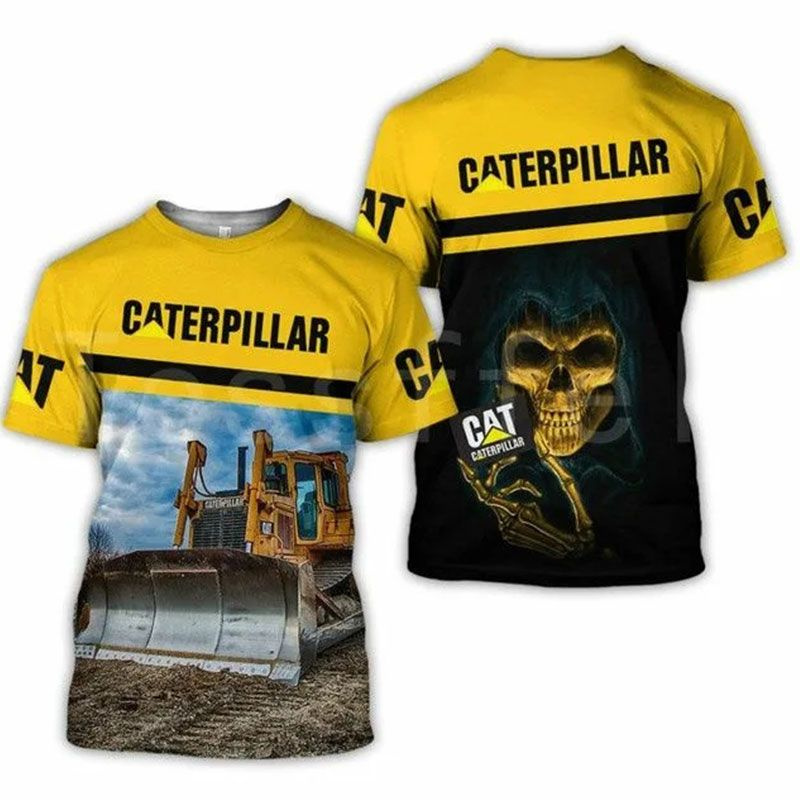 Футболка Caterpillar Футболка Caterpillar с 3D-принтом #1